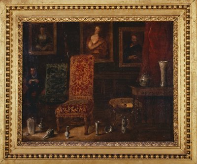 Wnętrze XIX-wieczne autorstwa Unknown artist