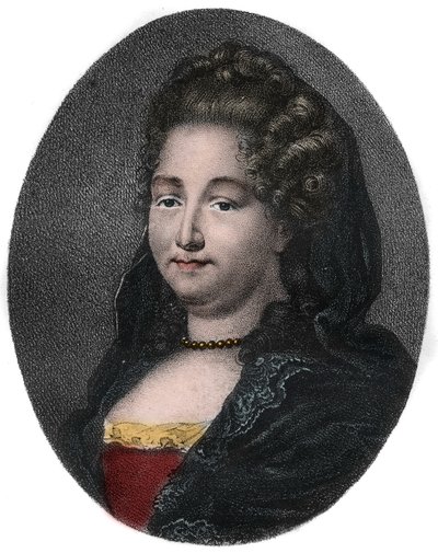 ANNE DACIER (z domu Lefebre) Greczynka francuska i tłumaczka - portret Anne Lefebvre dit Madame Dacier (Mme Dacier), francuskojęzycznej (1647-1720). autorstwa Unknown artist