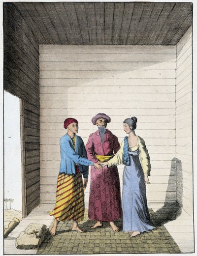 Wesele na Sumatrze autorstwa Unknown artist
