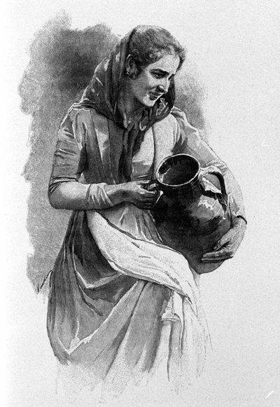 Młoda kobieta ludu, mieszkanka Mesyny na Sycylii. autorstwa Unknown artist