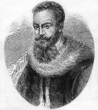 Achilles de Harlay (1536-1619), przewodniczący parlamentu paryskiego. autorstwa Unknown artist