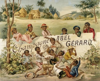 Plakat reklamowy szampana Abel Gérard, koniec XIX wieku autorstwa Unknown artist