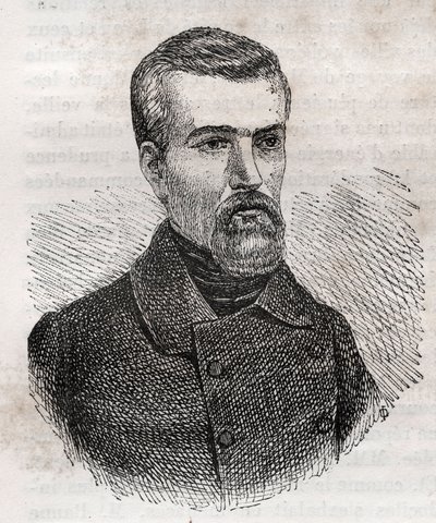 Alexandre-Albert (Alexandre Albert) Martin, znany jako robotnik Albert 1815-1895 polityk francuski autorstwa Unknown artist