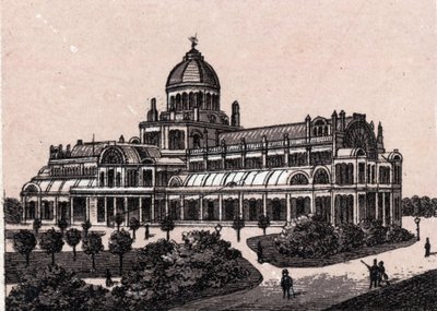 Amsterdam, Holandia: widok na Pałac Ludowy. w „” Świat ilustruje 168 odsłon”” Niedatowany (koniec XIX wieku) autorstwa Unknown artist