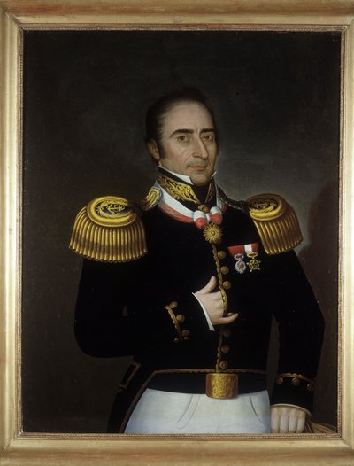 André Hyppolite Bouchard – pierwszy oficer przeciwko rewolucji Buenos Ayres autorstwa Unknown artist