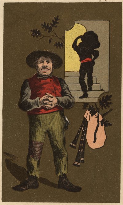 Anonimowa chromolitografia, koniec XIX wieku. autorstwa Unknown artist