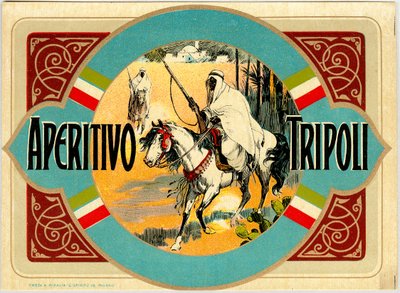 Reklama alkoholu Aperitivo Tripoli, koniec XIX wieku autorstwa Unknown artist