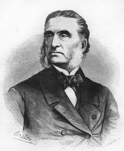Armand Trousseau (1801-1867), francuski lekarz. autorstwa Unknown artist