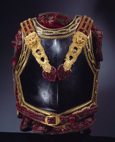 Skrzynia na zbroję zaprojektowana dla cesarza Napoleona I (1769-1821) w 1807 na bitwę pod Tilsit (Tilsitt) w 1807. Paryż, Muzeum Legii Honorowej autorstwa Unknown artist