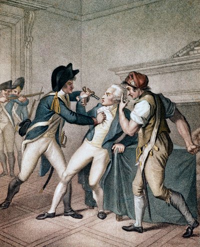 Aresztowanie Maximiliena Robespierre