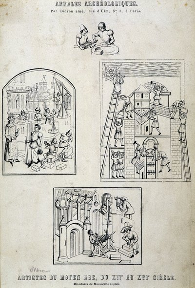 Artyści od średniowiecza autorstwa Unknown artist