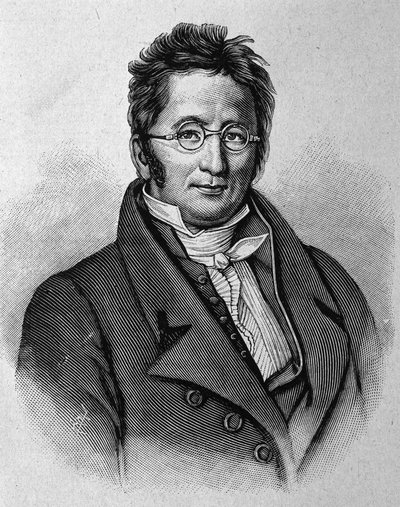 Augustus Pyramus (Pyramus) autorstwa Candolle (1778 - 1841), botanik autorstwa Unknown artist