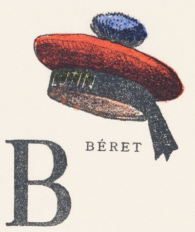 B: beret autorstwa Unknown artist