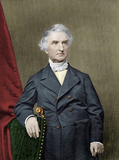 Baron Justus von Liebig, niemiecki chemik (1803-1873). autorstwa Unknown artist