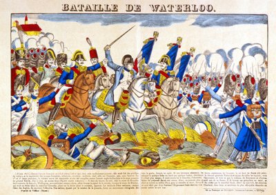 Bitwa pod Waterloo (1815). autorstwa Unknown artist