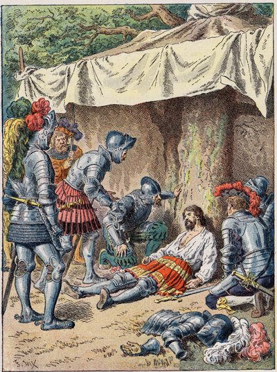 Śmierć Bayarda w 1524 roku. autorstwa Unknown artist