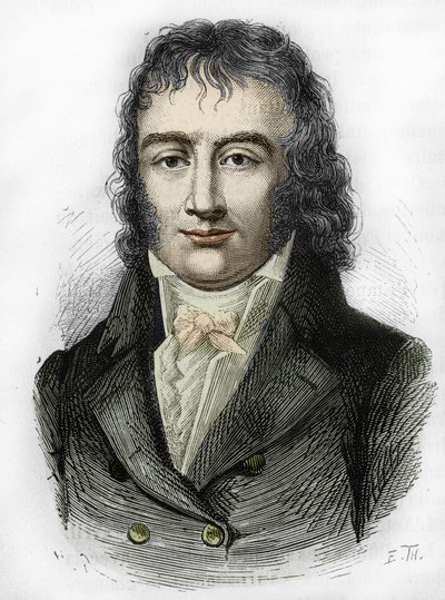 Benjamin Constant, francuski polityk i pisarz pochodzenia szwajcarskiego (1767 - 1830) autorstwa Unknown artist