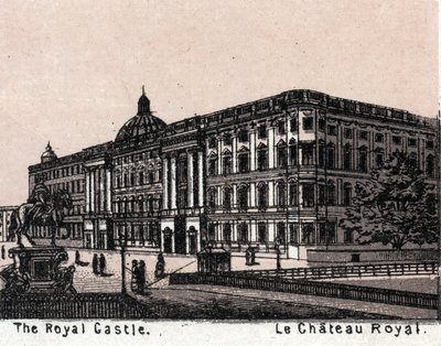 Berlin, Niemcy: widok na Zamek Królewski. w „” Świat ilustruje 168 odsłon”” Niedatowany (koniec XIX wieku) autorstwa Unknown artist