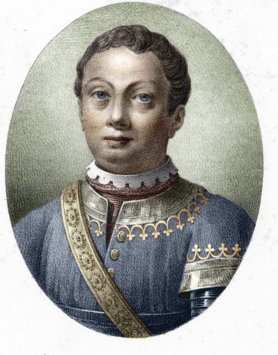Bertrand Du Guesclin, konstabl Francji (1314-1380) autorstwa Unknown artist