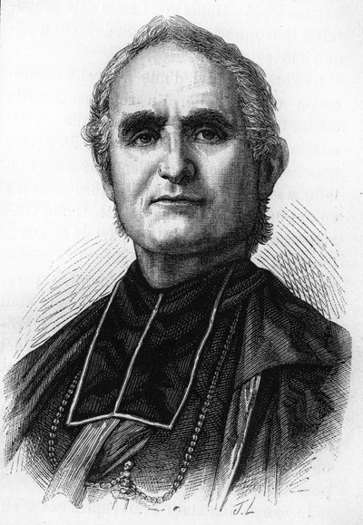 Biskup Félix Dupanloup (1802 - 1878), prałat francuski, biskup Orleanu autorstwa Unknown artist