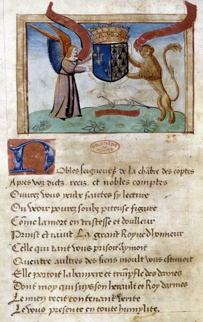 Blazon Anny Bretanii autorstwa Unknown artist