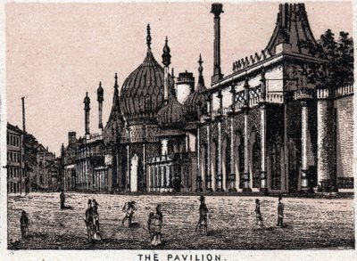 Brighton, Anglia: widok na pawilon. w „” Świat ilustruje 168 odsłon”” Niedatowany (koniec XIX wieku) autorstwa Unknown artist