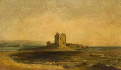 Zamek w Broughy autorstwa Unknown artist
