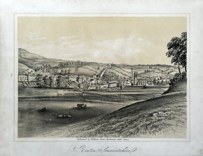 Brutona w Somersetshire autorstwa Unknown artist