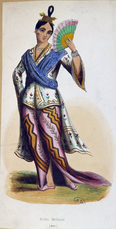 birmański szlachetny autorstwa Unknown artist