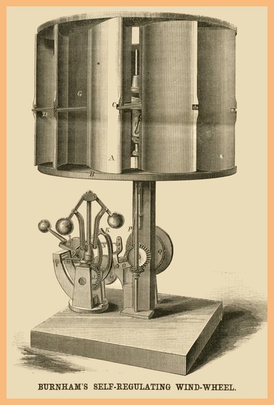 Burnhams Self-Regulars Wind-Wheel autorstwa Unknown Artist