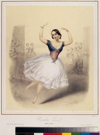 Carlotta Grisi (tancerka) autorstwa Unknown artist