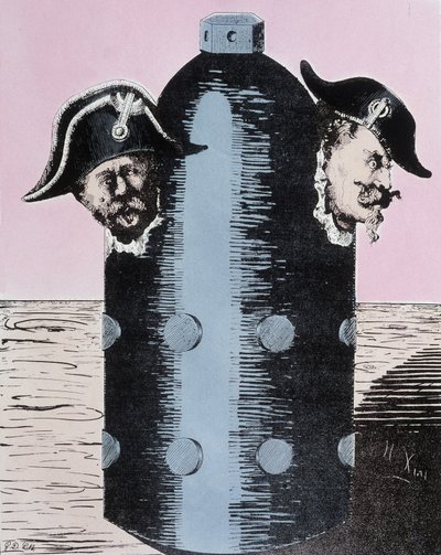 Karykatura o Komunie Paryskiej: „Jajka wielkanocne paryżan” rok 1871. autorstwa Unknown artist