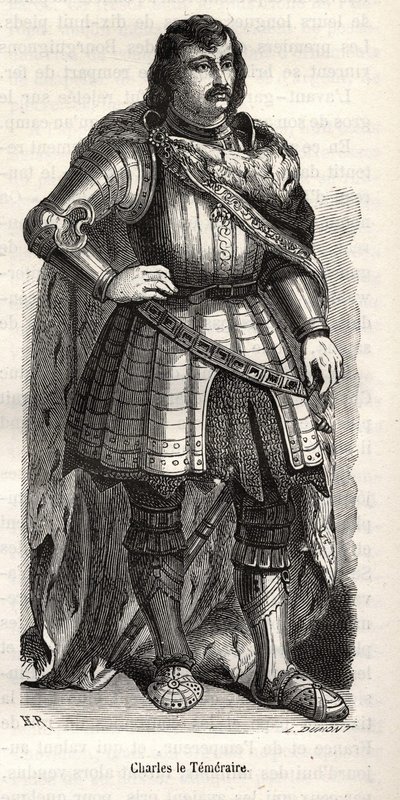Karol Śmiały (1433-1477), książę Burgundii. autorstwa Unknown artist