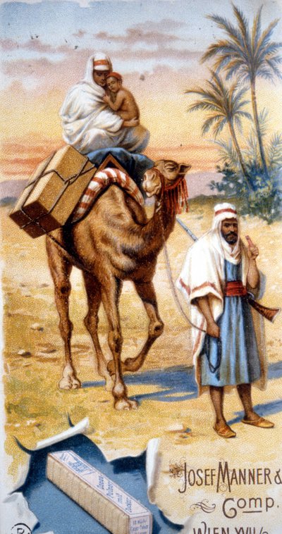 Reklama czekolady „Josef Manner & Gomp, Wiedeń””. autorstwa Unknown artist