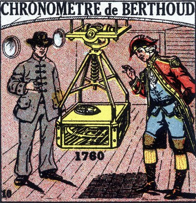 Chronometr Ferdinanda Berthouda (1727-1807), szwajcarskiego zegarmistrza autorstwa Unknown artist