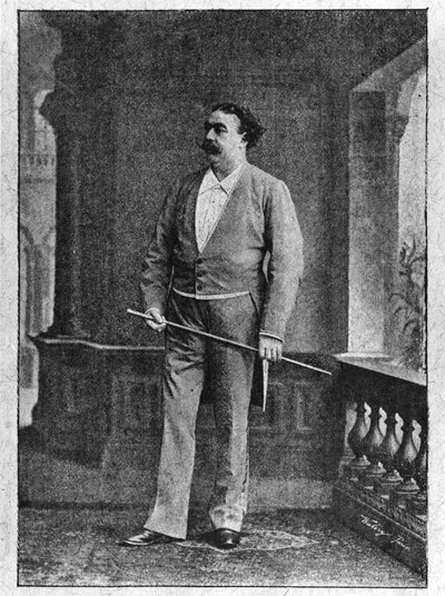 Cyrk: Pan Claude Loyal - w „”Ecuyers et Ecuyères””, autorstwa barona de Vaux. autorstwa Unknown artist