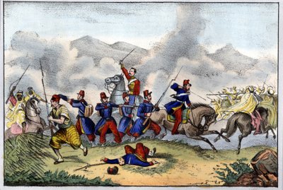 Podbój Algierii. Zabrany Konstantyna, 13 października autorstwa Unknown artist