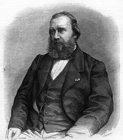 Constant Troyon (1810-1865), francuski malarz. autorstwa Unknown artist