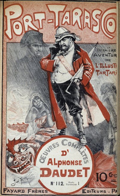 Okładka „Port Tarascon”” Daudeta. autorstwa Unknown artist