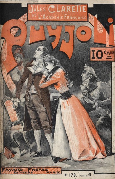 Okładka powieści „Puyjoli” (1890) Julesa CLARETIE (1840-1913). autorstwa Unknown artist