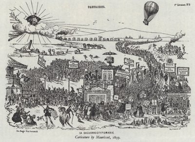 Mania dagerotypowania autorstwa Unknown artist