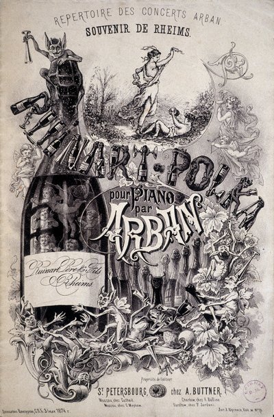 Katalog koncertów arbanowych - Pamiątka z Reims autorstwa Unknown artist
