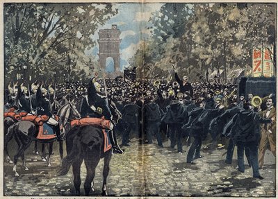 Sprawa Dreyfusa - Paryż - 2 października autorstwa Unknown artist