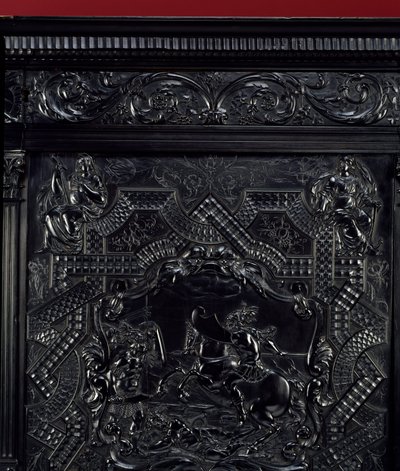 Praktyka Ebene. Horatius Cocles, rzymscy bohaterowie, broni mostu Sublicius w Rzymie przed atakiem Etrusków z Porsenny w 507 rpne. Szczegół. Około 1645 Paryż. Muzeum w Luwrze autorstwa Unknown artist