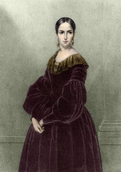 Elisabeth Rachel Félix, znana jako Mademoiselle Rachel (1821-1858), francuska tragiczka. autorstwa Unknown artist