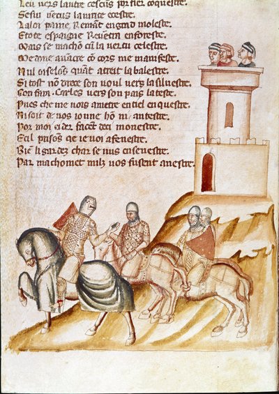 Wjazd do Hiszpanii (miniaturowy autorstwa Unknown artist
