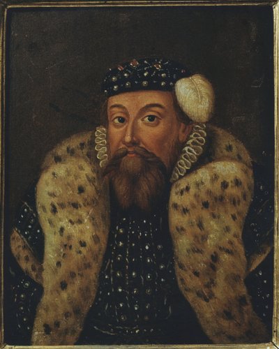 Eric XIV de Suede - Portret króla Szwecji Eryka XIV (1533-1577), Anonim. Olej na drewnie. Wymiar : 19x15 cm. Muzeum Narodowe w Sztokholmie autorstwa Unknown artist