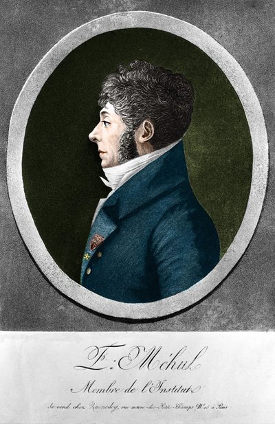 Etienne Mehul, francuski kompozytor i organista (1763-1817). autorstwa Unknown artist