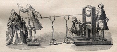 Doświadczenie z maszyną Boze: zapalenie spirytusu czubkiem miecza autorstwa Unknown artist