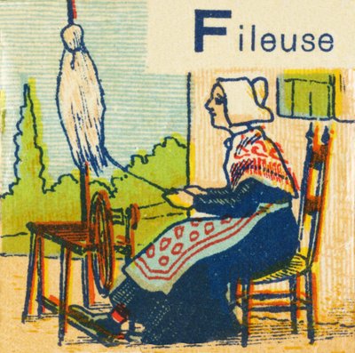 F jako Spinner autorstwa Unknown artist